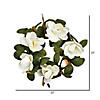Vickerman 22" Artificial White Magnolia Wreath Image 1