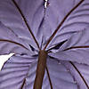 Vickerman 22" Lavender Velvet Glitter Trim Poinsettia, 6 per bag. Image 4