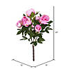 Vickerman 23'' Artificial Cerise Peony Bush Image 2