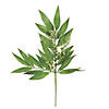 Vickerman 23" Artificial Green Willow Spray with White Berries Image 1