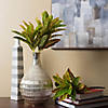 Vickerman 23" Real Touch Artificial Croton Spray. Includes 3 sprays per pack. Image 1