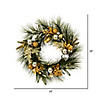Vickerman 24" Artificial Christmas Wreath, Battery Operated Warm White Lights Image 4