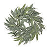 Vickerman 24" Artificial Green Muddy White Willow Wreath Image 1