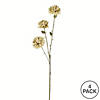 Vickerman 24" Artificial Green Mum Spray. Includes 4 sprays per pack. Image 2
