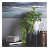 Vickerman 24" Artificial Green Pothos Leaf Bush Vine - 2/pk Image 2