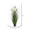 Vickerman 24" Artificial Potted Green Grass Image 3