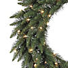 Vickerman 24" Camdon Fir Christmas Wreath with Warm White LED Lights Image 1