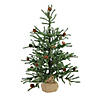 Vickerman 24" Carmel Pine Artificial Christmas Tree, Unlit Image 1