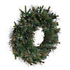 Vickerman 24" Cashmere Christmas Wreath - Unlit Image 2
