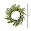 Vickerman 24" Cedar Pinecone Artificial Christmas Wreath, Unlit Image 1