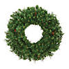 Vickerman 24" Cheyenne Pine Christmas Wreath - Unlit Image 1