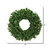 Vickerman 24" Cheyenne Pine Christmas Wreath - Unlit Image 1