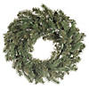 Vickerman 24" Colorado Spruce Wreath with Clear Lights Image 1