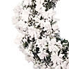 Vickerman 24" Flocked Alaskan Pine Christmas Wreath - Unlit Image 1