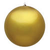 Vickerman 24" Giant Gold Ornament. Shatterproof Plastic Image 1