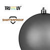 Vickerman 24" Giant Silver Ornament. It measures 24 inches in diameter and is made with shatterproof plastic which is resistant to Breaking. UV Resistent Coating. Image 2