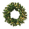 Vickerman 24" Imperial Pine Christmas Wreath with Clear Lights Image 1