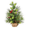 Vickerman 24" Morris Pine Artificial Christmas Tree Image 1