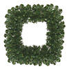 Vickerman 24" Oregon Fir Christmas Square Wreath - Unlit Image 1