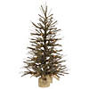 Vickerman 24" Vienna Twig Christmas Tree with Warm White LED Lights Image 1