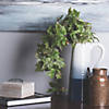 Vickerman 25" Artificial Green Hanging Ivy Bush Image 1