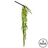 Vickerman 26" Artificial Green String of Pearls, Set of 3 Image 3