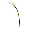 Vickerman 26'' Artificial White Calla Lily Stem, 6 per Bag Image 1
