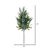 Vickerman 27" Artificial Mixed Fern Cedar Spray Includes 2 sprays per pack Image 1