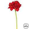 Vickerman 28" Artificial Single Red Velvet Amaryllis Stem, Set of 3 Image 2