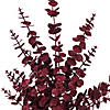 Vickerman 28" Burgundy Artificial Eucalyptus Glitter Spray, 2 per bag. Image 2