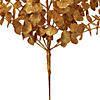 Vickerman 28" Gold Artificial Eucalyptus Glitter Spray, 2 per bag. Image 2