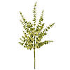 Vickerman 28" Lime Artificial Eucalyptus Glitter Spray, 2 per bag. Image 1
