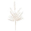 Vickerman 28" White Artificial Eucalyptus Snowy Spray, 2 per bag. Image 1
