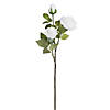 Vickerman 29" Artificial Cream Real Touch Rose Spray. Includes 3 sprays per pack. Image 1
