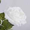 Vickerman 29" Artificial Cream Real Touch Rose Spray. Includes 3 sprays per pack. Image 2