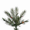 Vickerman 3.5' Cashmere Pine Artificial Christmas Tree, Multi-Colored Dura-Lit&#174; Lights Image 2