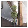Vickerman 3' Artificial Double Ball Green Boxwood Topiary in Pot - UV Resistant Image 4