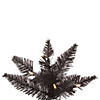 Vickerman 3' Black Fir Christmas Tree with Clear Lights Image 1