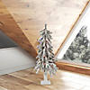 Vickerman 3' Flocked Alpine Christmas Tree with Multi-Colored LED Lights Image 2