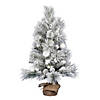 Vickerman 3' Frosted Beacon Pine Artificial Christmas Tree Image 1
