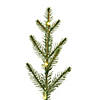 Vickerman 3' Gibson Slim Potted Pine Artificial Christmas Tree, Warm White Dura-lit LED Lights Image 1
