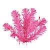 Vickerman 3' Hot Pink Christmas Tree with Pink Lights Image 1