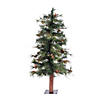 Vickerman 3' Mixed Country Pine Christmas Tree with Warm White LED Lights Image 1