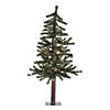 Vickerman 3' Natural Alpine Christmas Tree with Clear Lights Image 1