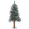 Vickerman 3' Natural Bark Alpine Artificial Christmas Tree, Unlit Image 1