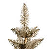 Vickerman 3' Platinum Fir Artificial Christmas Pencil Tree, Unlit Image 2