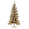 Vickerman 3' Platinum Fir Artificial Christmas Pencil Tree, Warm White Dura-Lit&#174; LED Lights Image 1