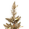 Vickerman 3' Platinum Fir Artificial Christmas Pencil Tree, Warm White Dura-Lit&#174; LED Lights Image 2