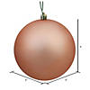 Vickerman 3" Rose Gold Matte Ball Ornament, 12 per Bag Image 2