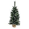 Vickerman 3' Snow Tipped Mixed Pine and Berry Christmas Tree - Unlit Image 1